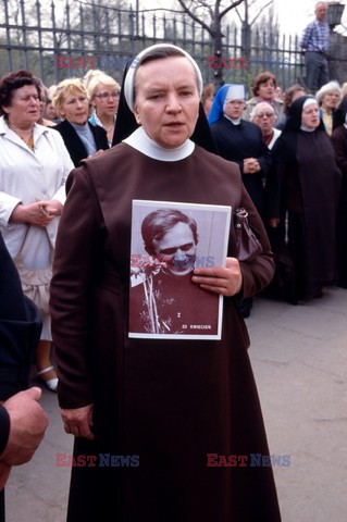 Pogrzeb i żałoba po ks. Popiełuszce