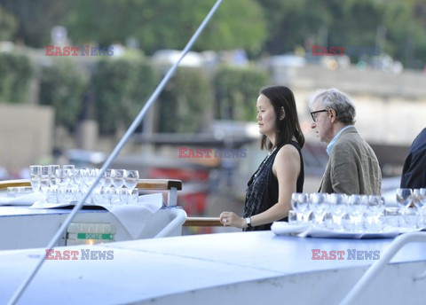 Woody Allen i Soon-Yi w Paryżu