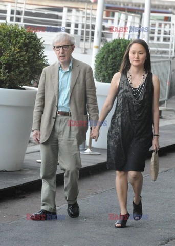 Woody Allen i Soon-Yi w Paryżu