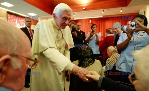 Papież Benedykt XVI z pielgrzymką w Anglii