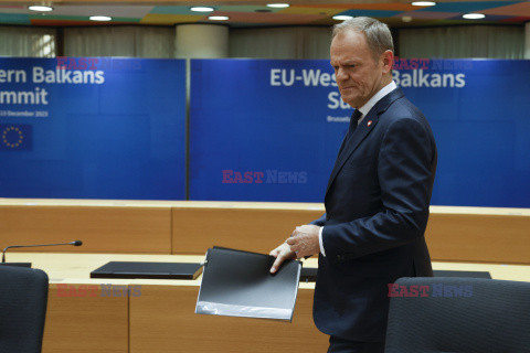 Donald Tusk na szczycie Unia Europejska-Bałkany Zachodnie