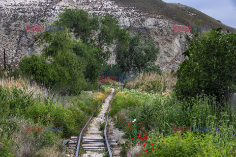 Zabytkowa linia kolejowa w Arganda del Rey