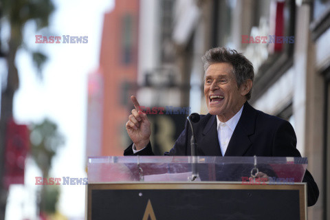 Willem Dafoe otrzymał gwiazdę na Bulwarze Sławy