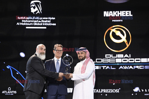 Rozdanie nagród Globe Soccer w Dubaju