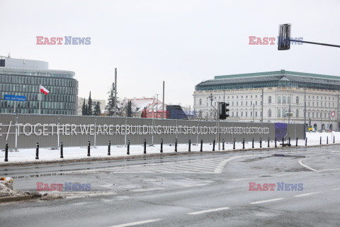 Piwnice Pałacu Saskiego w Warszawie