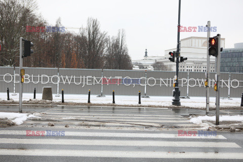 Piwnice Pałacu Saskiego w Warszawie