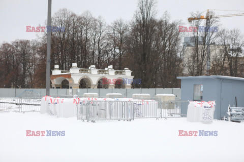 Piwnice Pałacu Saskiego w Warszawie