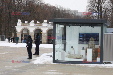 Piwnice Pałacu Saskiego w Warszawie