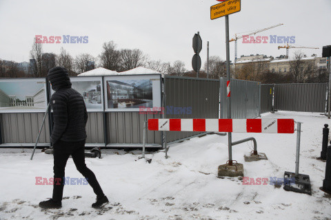 Piwnice Pałacu Saskiego w Warszawie