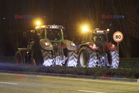 Protest rolników w Hiszpanii