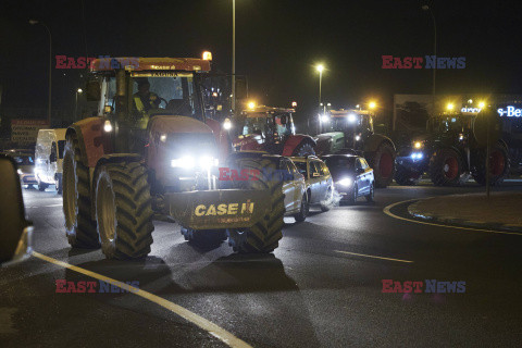 Protest rolników w Hiszpanii