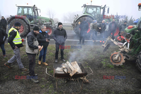 Protest rolników w Hiszpanii