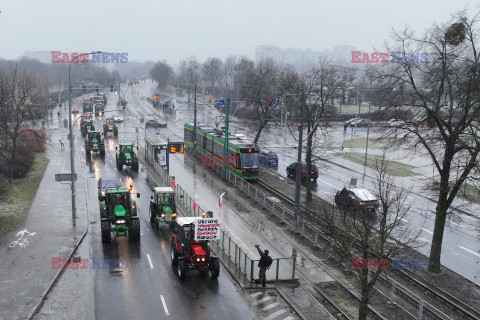 Ogólnopolski protest rolników