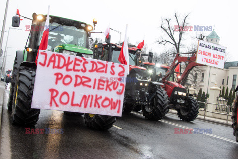 Ogólnopolski protest rolników