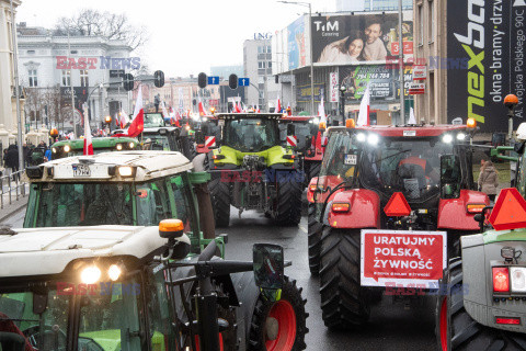 Ogólnopolski protest rolników