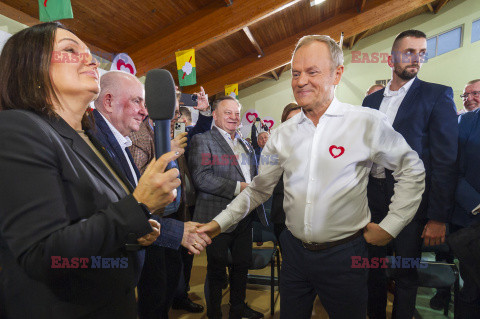 Donald Tusk w Morągu