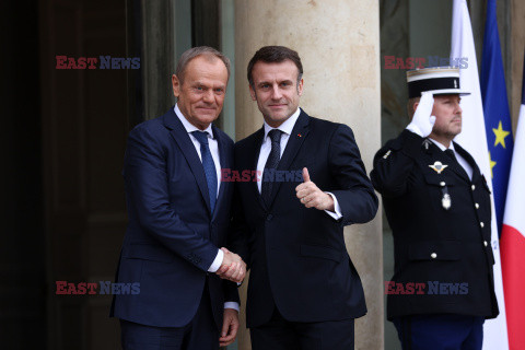 Premier Tusk z wizytą w Paryżu