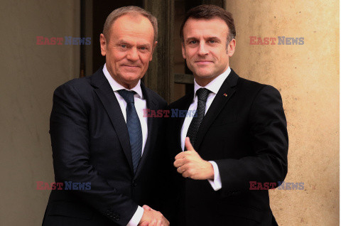 Premier Tusk z wizytą w Paryżu