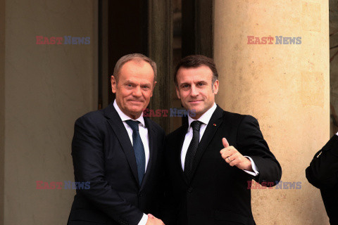 Premier Tusk z wizytą w Paryżu