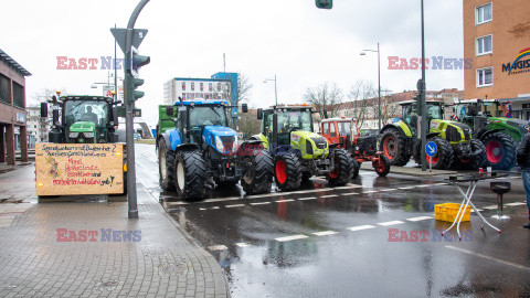 Protest rolników w Niemczech