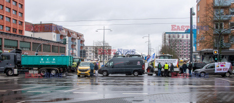 Protest rolników w Niemczech