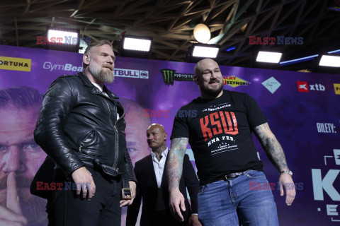 Konferencja prasowa przed XTB KSW Epic