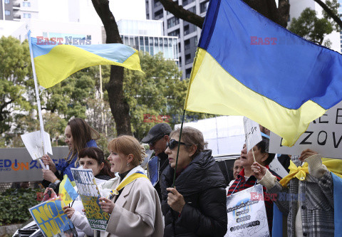 2. rocznica wybuchu wojny w Ukrainie na świecie