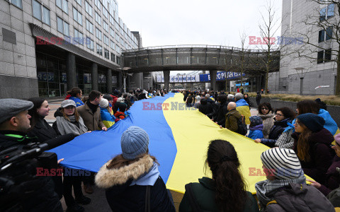 2. rocznica wybuchu wojny w Ukrainie na świecie