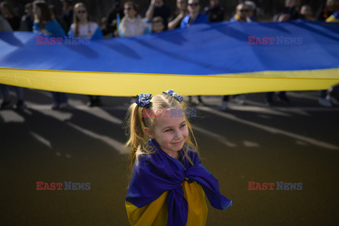 2. rocznica wybuchu wojny w Ukrainie na świecie