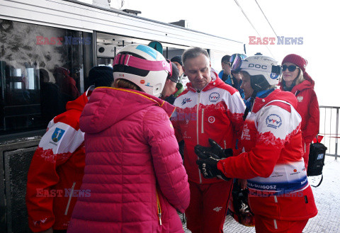 Slalom maraton na Kasprowym z udziałem Prezydenta RP