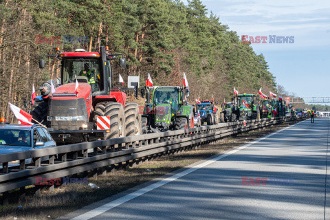 Rolnicy blokują przejście graniczne w Świecku