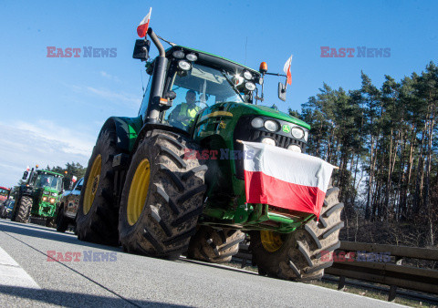 Rolnicy blokują przejście graniczne w Świecku