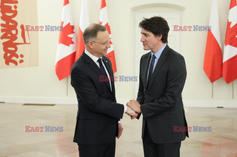 Premier Kanady Justin Trudeau z wizytą w Polsce