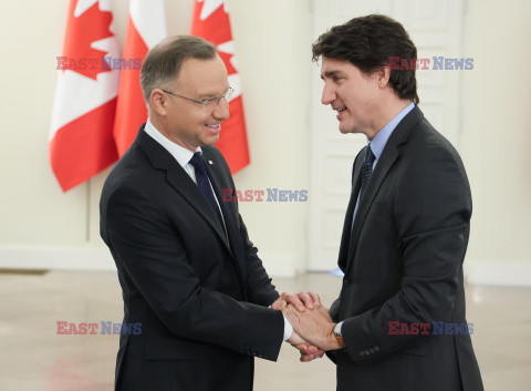 Premier Kanady Justin Trudeau z wizytą w Polsce