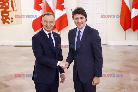 Premier Kanady Justin Trudeau z wizytą w Polsce