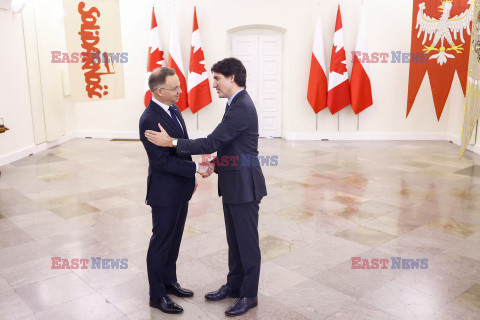 Premier Kanady Justin Trudeau z wizytą w Polsce