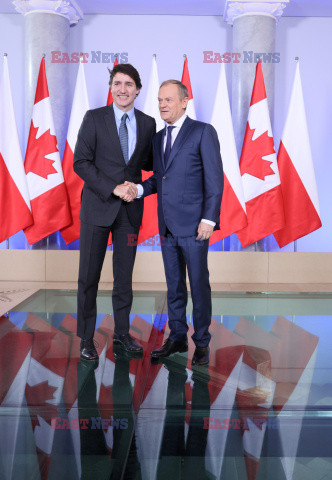 Premier Kanady Justin Trudeau z wizytą w Polsce