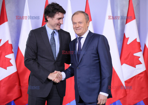 Premier Kanady Justin Trudeau z wizytą w Polsce