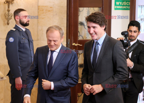 Premier Kanady Justin Trudeau z wizytą w Polsce