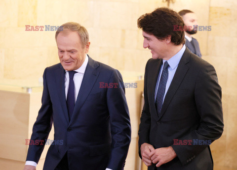 Premier Kanady Justin Trudeau z wizytą w Polsce