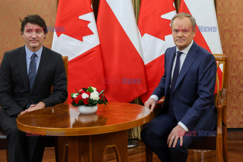 Premier Kanady Justin Trudeau z wizytą w Polsce