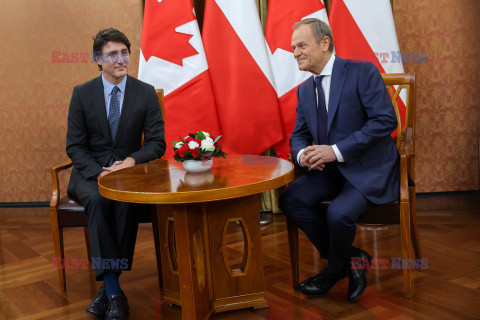 Premier Kanady Justin Trudeau z wizytą w Polsce