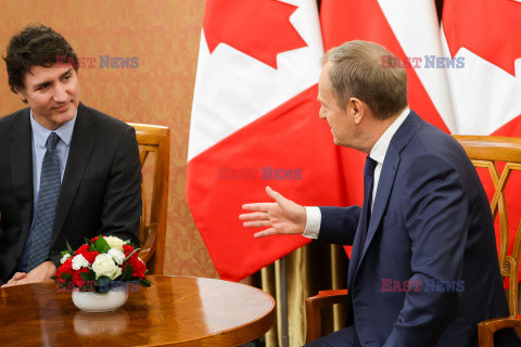 Premier Kanady Justin Trudeau z wizytą w Polsce