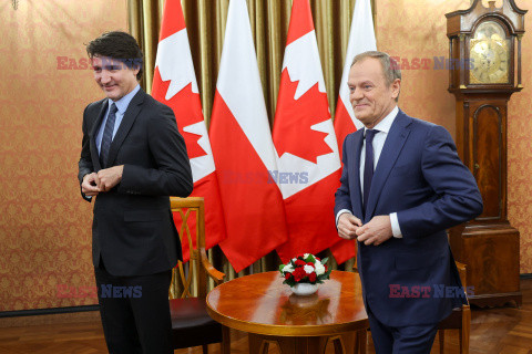 Premier Kanady Justin Trudeau z wizytą w Polsce