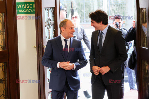 Premier Kanady Justin Trudeau z wizytą w Polsce