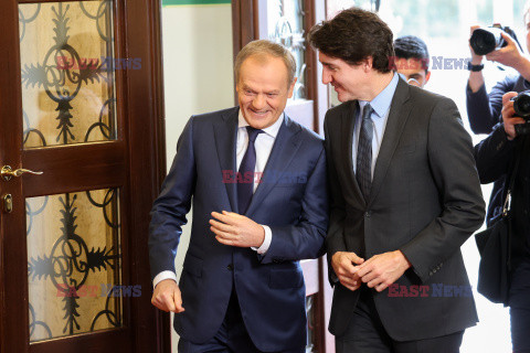 Premier Kanady Justin Trudeau z wizytą w Polsce