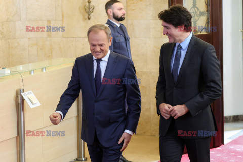 Premier Kanady Justin Trudeau z wizytą w Polsce