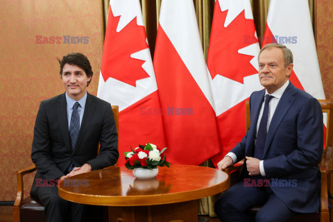 Premier Kanady Justin Trudeau z wizytą w Polsce