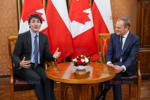 Premier Kanady Justin Trudeau z wizytą w Polsce