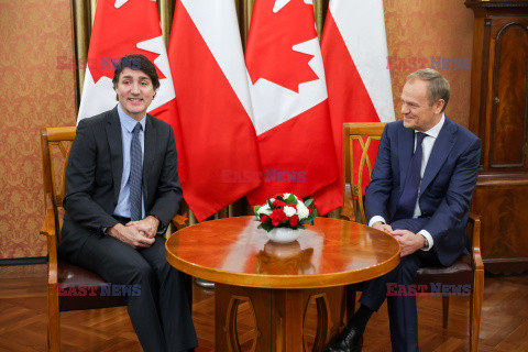 Premier Kanady Justin Trudeau z wizytą w Polsce